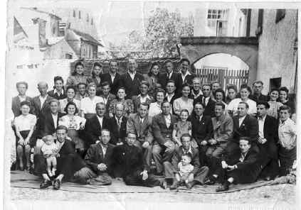 Another Large Group Photograph of Survivors in 1946